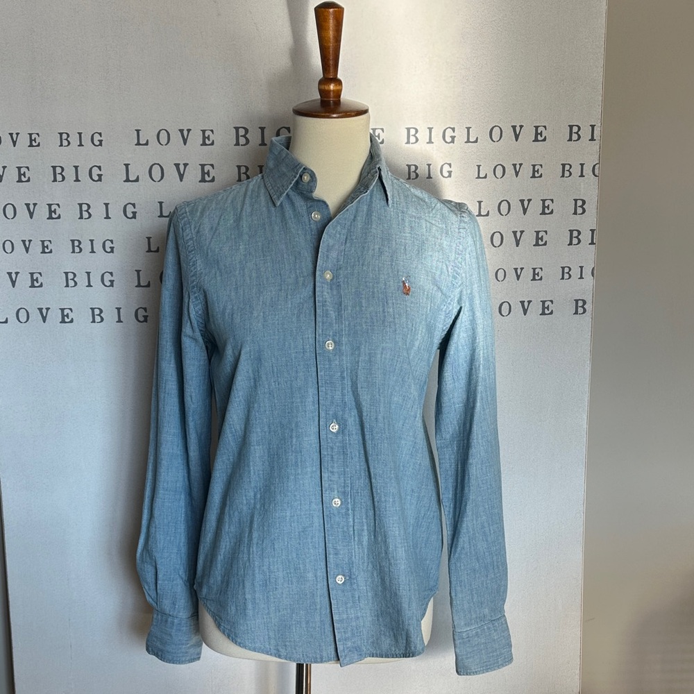 RL chambray shirt